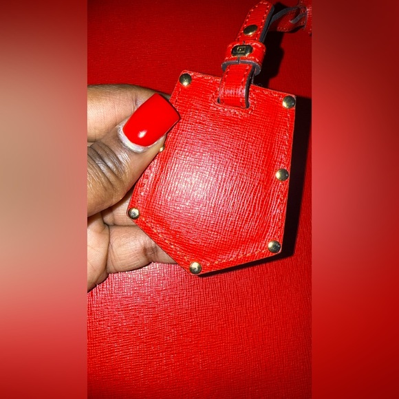 Fendi Jours Bag Red leather satchel tote - Picture 4 of 11